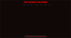Desktop Screenshot of bloodyjugband.com